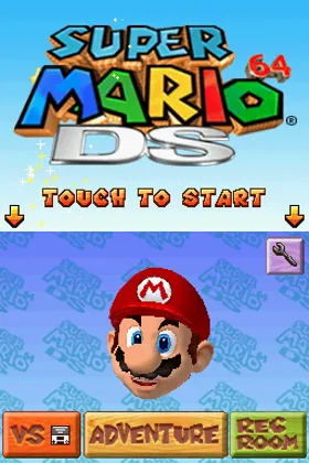 Super Mario 64 DS (USA) (Demo) (Kiosk) screen shot title